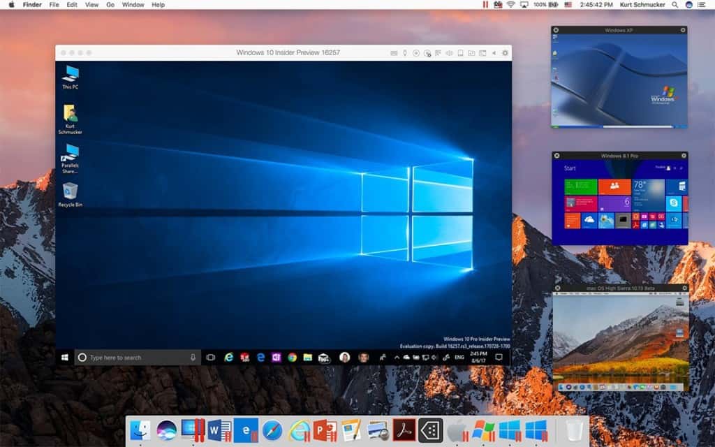 is there a windows 10 for mac